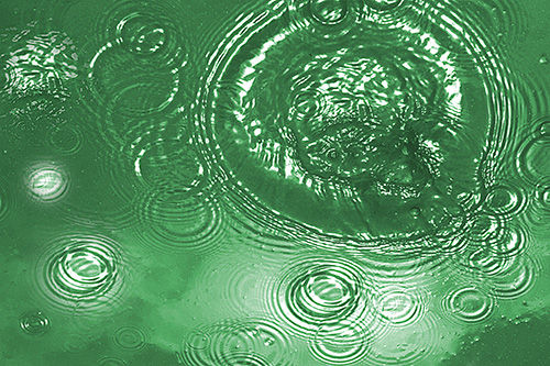 Ondas verdes 7768 Conceptual/Abstracto Técnicas alternativas