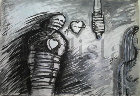 Un corazon alambrado