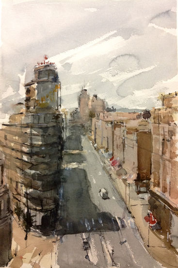 Gran Vía Watercolour Paper Landscaping