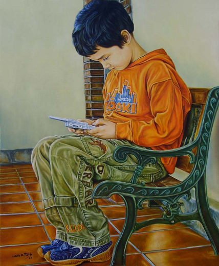 Absorto en el juego
