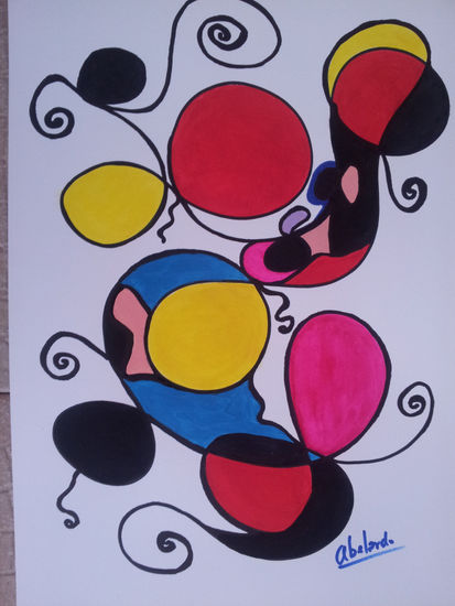 Serie Globos III Acrylic Card Others