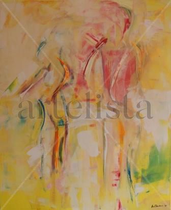 Sin titulo_2 Acrylic Canvas Figure Painting