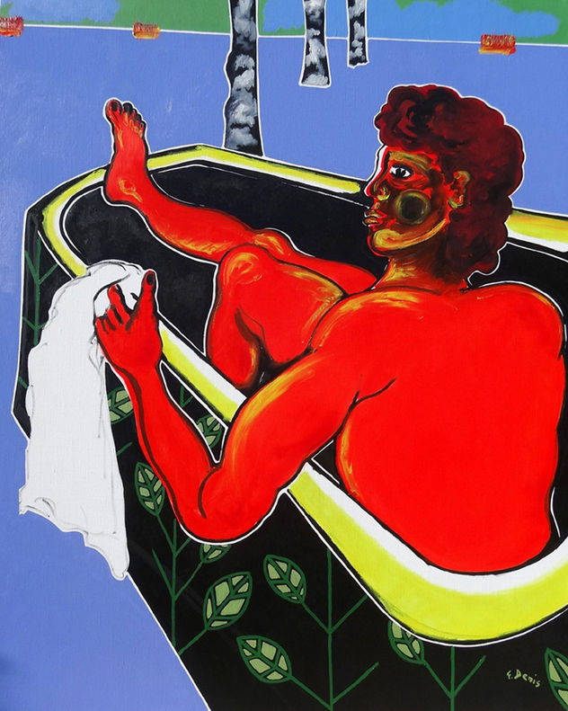 Homme à la baignoire 2014