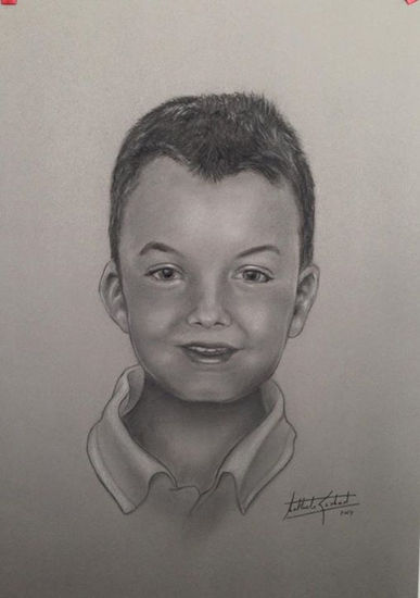 Boy Portrait Charcoal