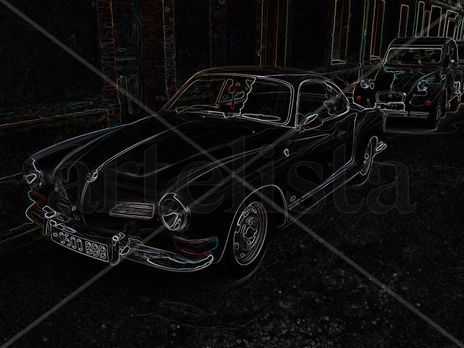 Black car