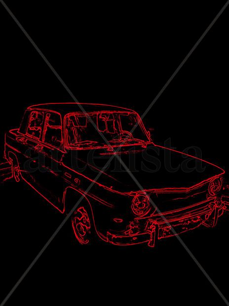 Red car