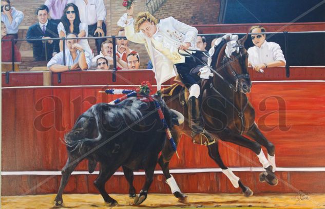 TORERO Oil Canvas Animals