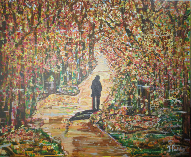 otoño 2014 Acrylic Canvas Landscaping