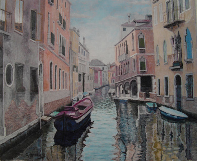 venecia Óleo Lienzo Otros