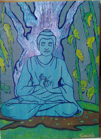 Budha azul