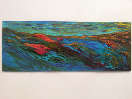 Blue landscape