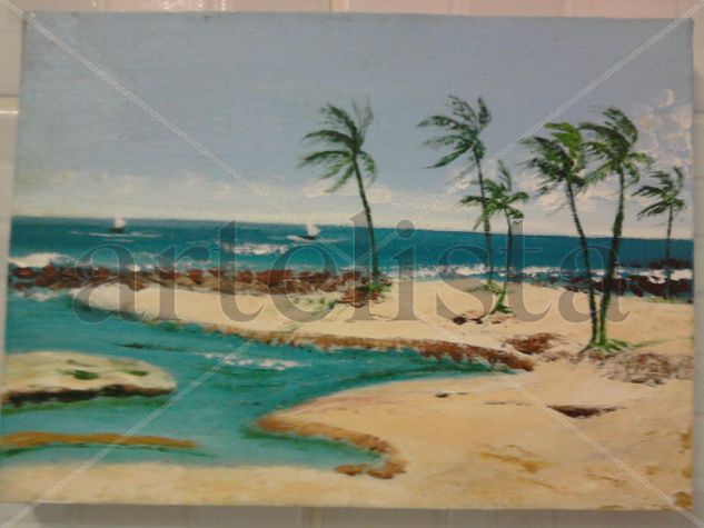 Playa de Natal Acrylic Canvas Landscaping