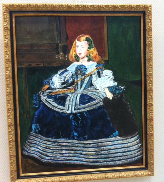 Edades Infanta Margarita con 8 años