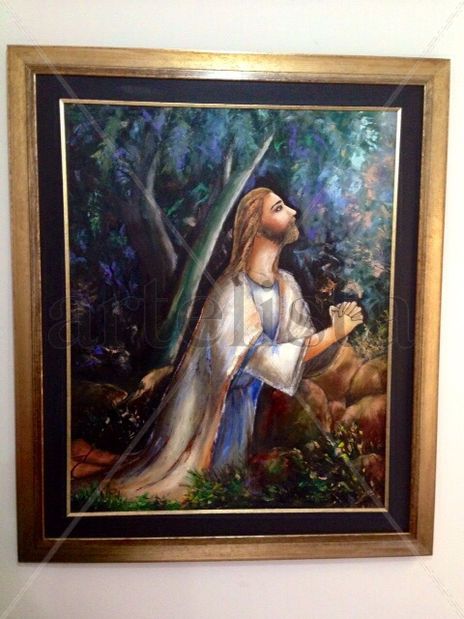 Jesus en el monte...