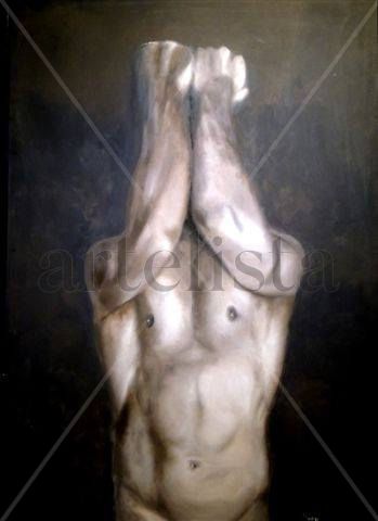 HOMBRE DE TIERRA Oil Canvas Nude Paintings