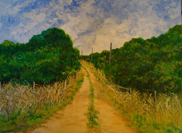 ENTRADA AL MAR Acrylic Canvas Landscaping