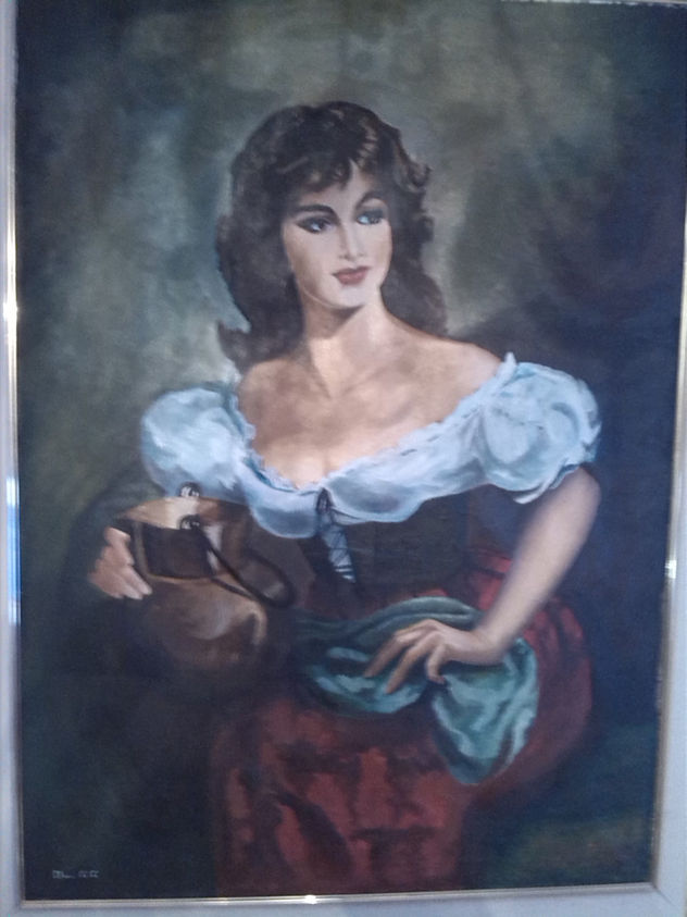 La chica del jarron