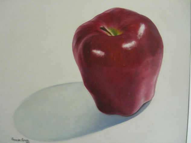 Manzana Oil Canvas Still Life Paintings