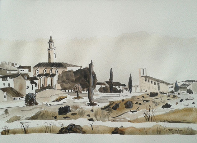 Tarrés Watercolour Card Landscaping