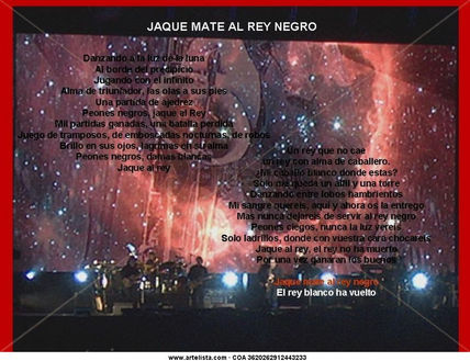 Jaque mate al rey...