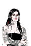 Kat Von D Copydraw by jlb.