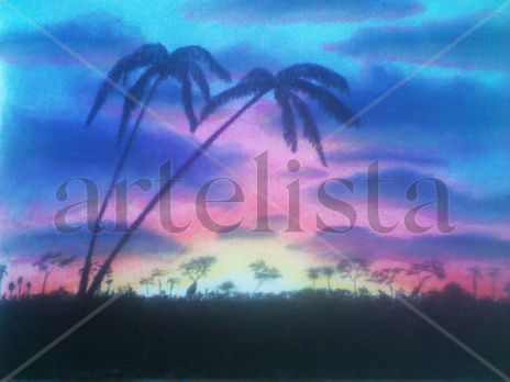 Atardecer en el...