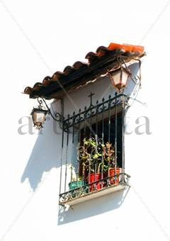 Balcón en blanco