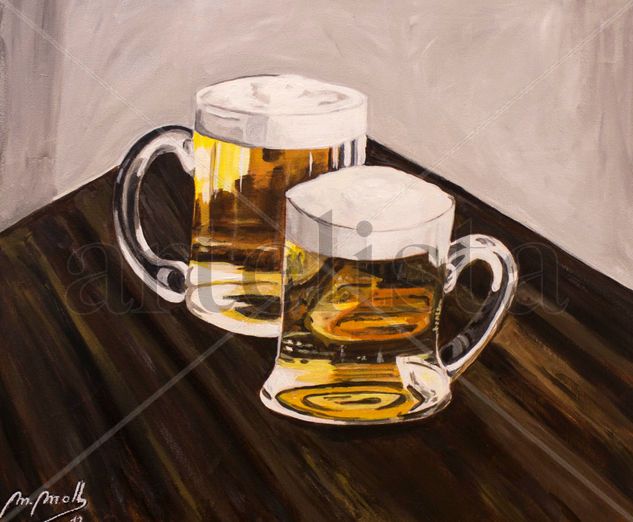 de cañas Acrylic Canvas Still Life Paintings