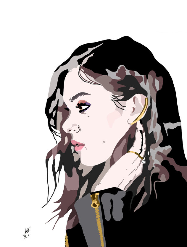 Hailee Steinfeld copydraw by jlb.