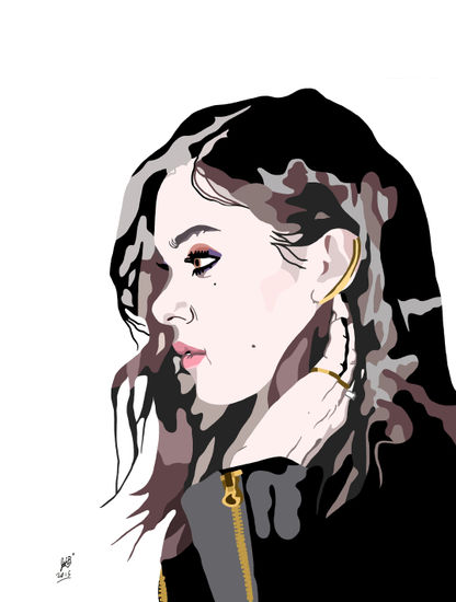 Hailee Steinfeld copydraw by jlb. 