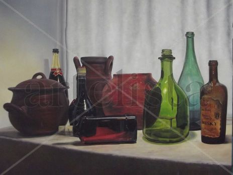 Gredas y botellas