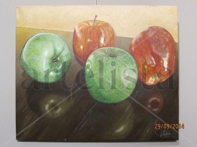 manzanas Oil Canvas Still Life Paintings