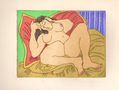 Mujer desnuda tipo botero