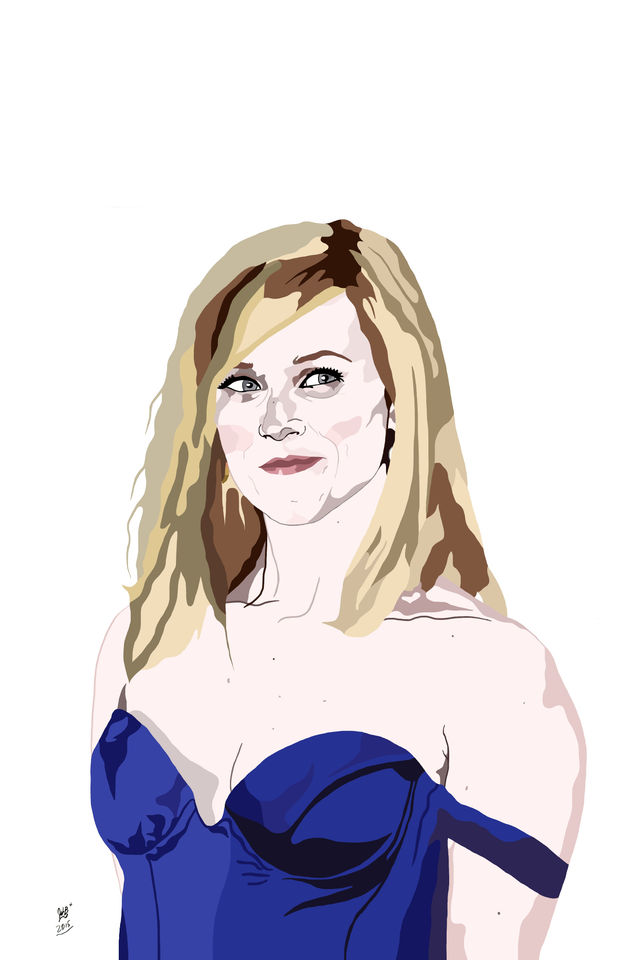 reese witherspoon copydraw by jlb.