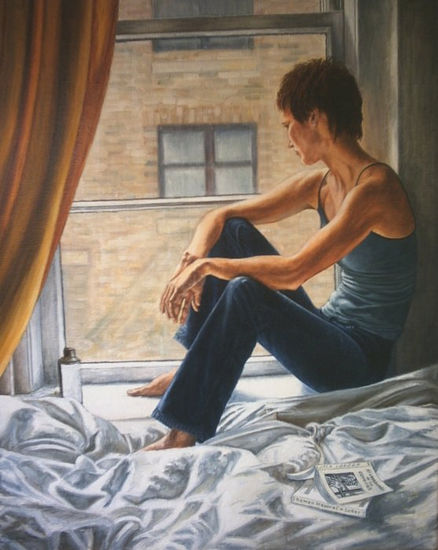 Soñar Oil Canvas Figure Painting