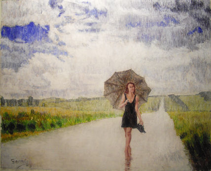 Bajo la lluvia