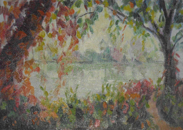 Lago Oil Canvas Landscaping