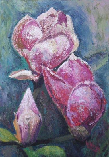 Flores Oil Canvas Landscaping