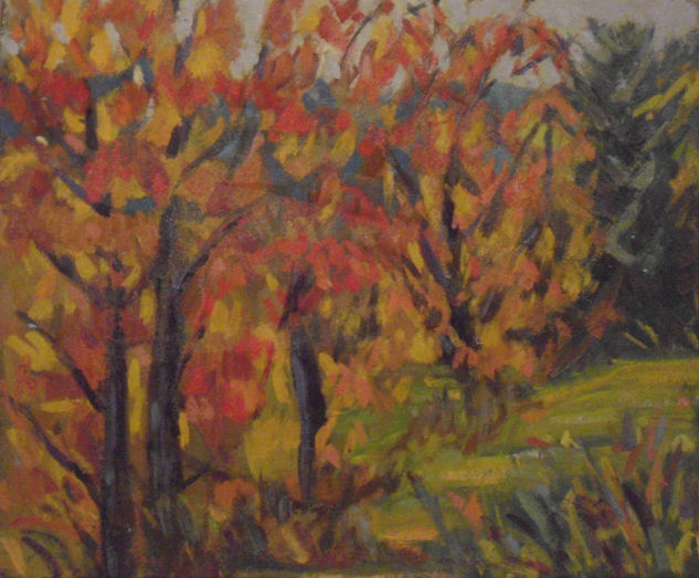 Otoño Oil Canvas Landscaping