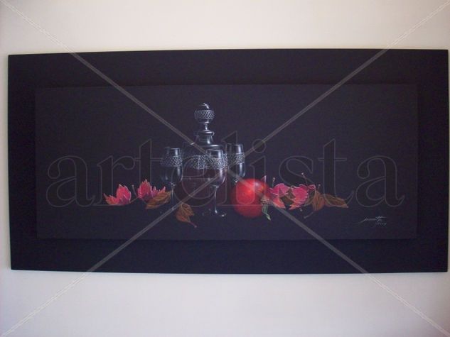 Serie licoreras Acrylic Canvas Still Life Paintings