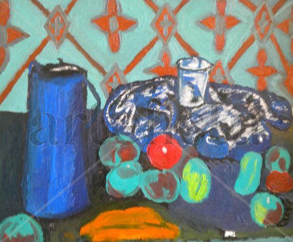 Mi versión Cezanne Oil Canvas Still Life Paintings