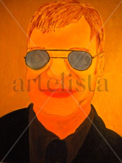 Elton John Oil Canvas Portrait