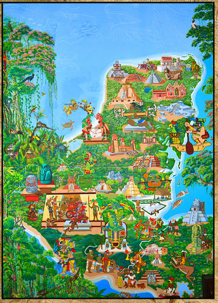 Mayas en siglo vi...