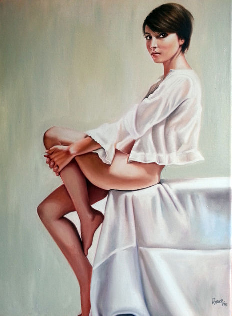 Mujer sentada