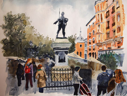Madrid. Rastro de...