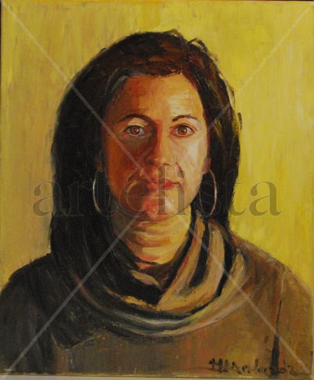 Maria Oil Canvas Portrait