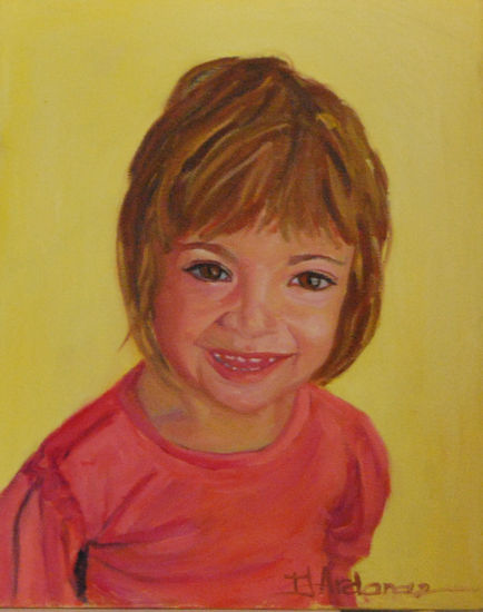 Andere Oil Canvas Portrait