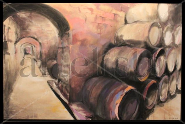 Bodegas de vino Canvas Still Life