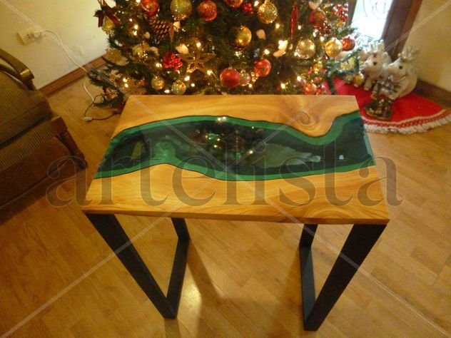 Mesa Río Arrime Art-deco