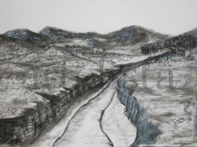 PAISAJE Charcoal